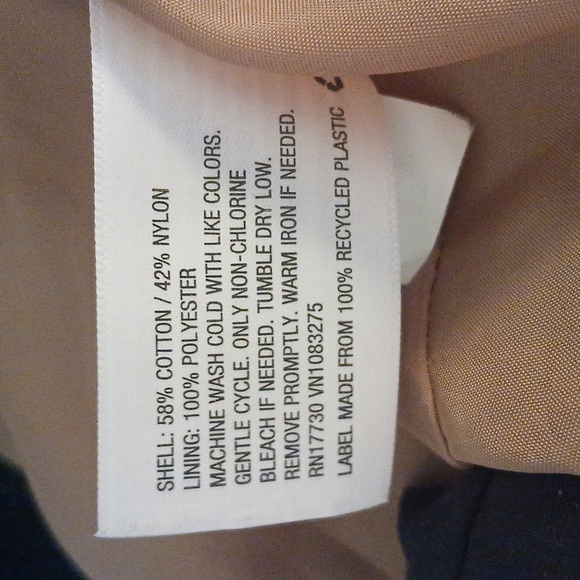 a new day Women's Navy Blue Belted Trench Coat - Picture 11 of 11